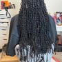 Knotless braids