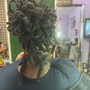 Loc Re-twist shaved sides