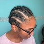 2 feed in braids