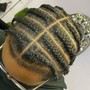 Men braids (2-6 Lrg)