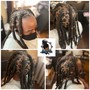 Wash Retwist and Style (freestyle) Top Back Legnth