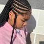 Large Knotless Braids