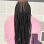 Large Knotless Braids