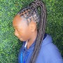 Feeding Braid ponytail Small