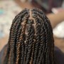 Medium Senegalese Twists  ($180-$220)