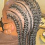 Feed-in braids