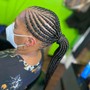 Braided  ponytail (medium)