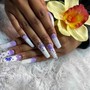 1 Nail design for both nails