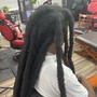 Loc Retwist and Style Ear length