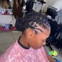 Starter locs (two strand twist)