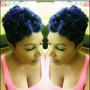 **Big Chop** Relaxer, Cut, and Semi-Permanent Color