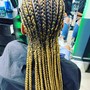 Medium Lemonade Braids Mid Back length