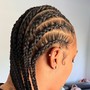 Two Strand Twist Style no locs