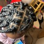 Kid's Medium Knotless Braids