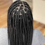 Additional length for cornrows and braids