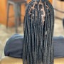 Goddess Braids up do