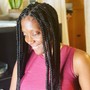 Extra small box braids