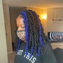 Mid-Back Length Butterfly Locs ( Hair included