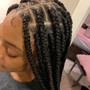 Medium Box Braids