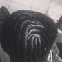 “Tribal” Braids (Rows and Box Braids)