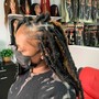 Medium bohemian  soft locs