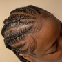 8 Straight Back Stitch Braids