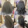 Haircut w/shampoo blow dry long/ex long