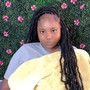 Boho/ Goddess locs ( human hair )