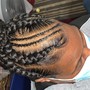 2 feed-in braids