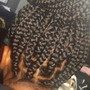 Mini twist human hair