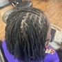 Traditional retwist  Loc Maintenance