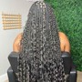 Small box braids hair included