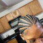 8 Straight Back Stitch Braids