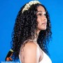 Shampoo blow dry curl (natural hair )