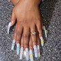 Short Acrylic Nails