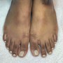 Foot Paraffin treatment