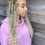 Kid's Braids updo freestyle (w/ Extensions)