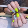 (1 nail) Simple Nail Art