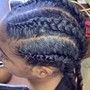 Kids lemonade braids