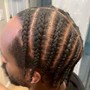 Cornrows Natural hair