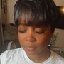 Pixie cut /relaxer /color /style