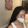 Small Knotless Braids