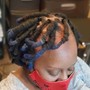 Loc Re-twist- W/ style {shaved sides ONLY}