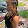 4 Feed In Braids