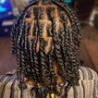 Loc Extensions w/curly ends (provided hair)