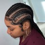 Micro knotkess braids