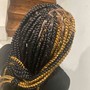 Wig braid down