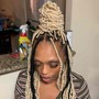 Soft locs Mid back length 12”-14”