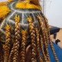 Med. Knotless Braids