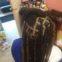 Med. Knotless Braids